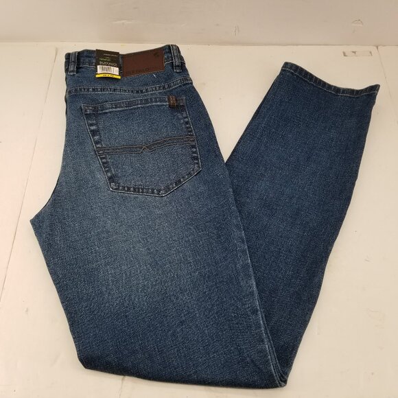NWT Buffalo David Bitton Jackson Straight Repreve Stretch Denim Men's Size 32x32 - Picture 4 of 9
